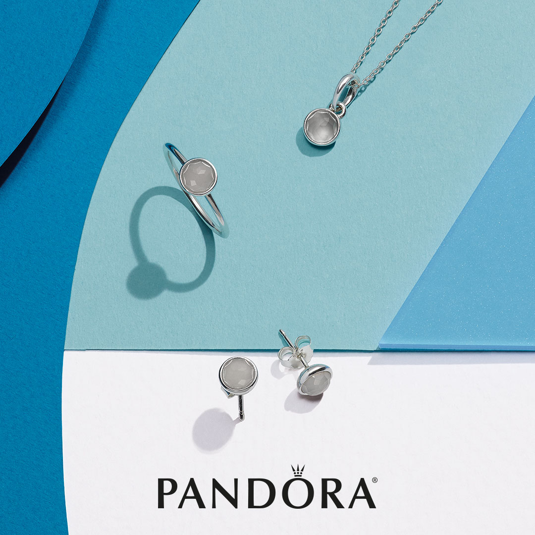 PANDORA April Birthstone Collection The Valdosta Vault