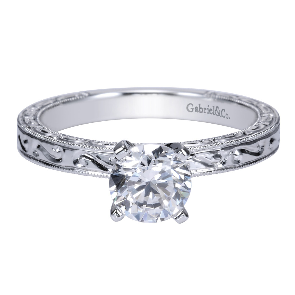 White Gold Engagement Rings Under 400 Images