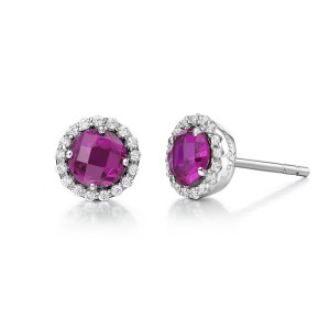 Lafonn July Birthstone Earrings