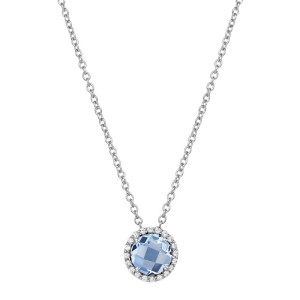 Lafonn March Birthstone Necklace