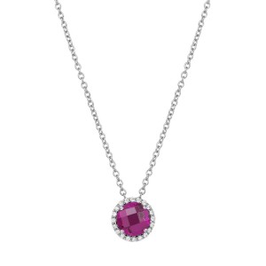 Lafonn July Birthstone Necklace