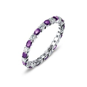 Lafonn February Birthstone Band