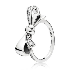 PANDORA 197232CZ Brilliant Bow Ring