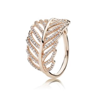 PANDORA Rose™ Feather Ring