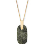 Kendra Scott Inez Sage Mica Necklace