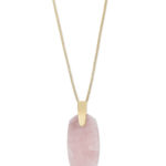 Kendra Scott Inez Rose Quartz Necklace