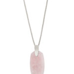 Kendra Scott Inez Rose Quartz Necklace